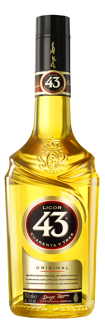 en flaska licor 43