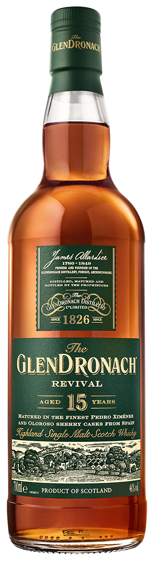 en flaska glendronach 15