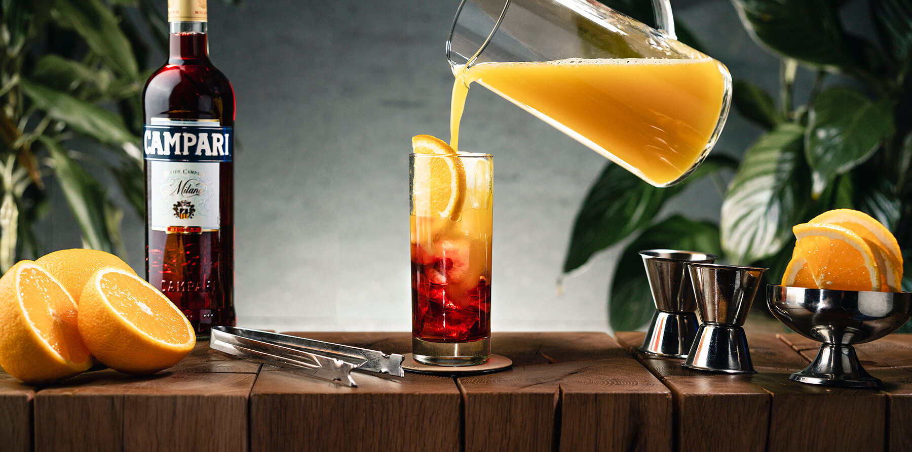 Campari Orange Apelsinjiuce nigab drink