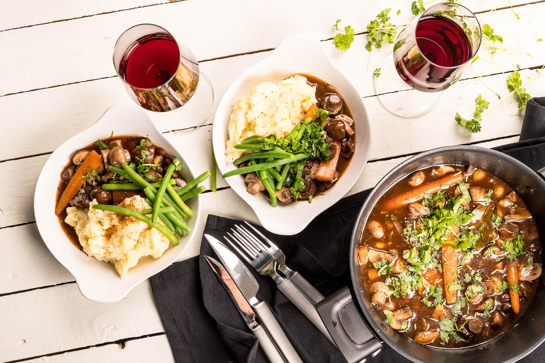 Skogschampinjon Bourguignon