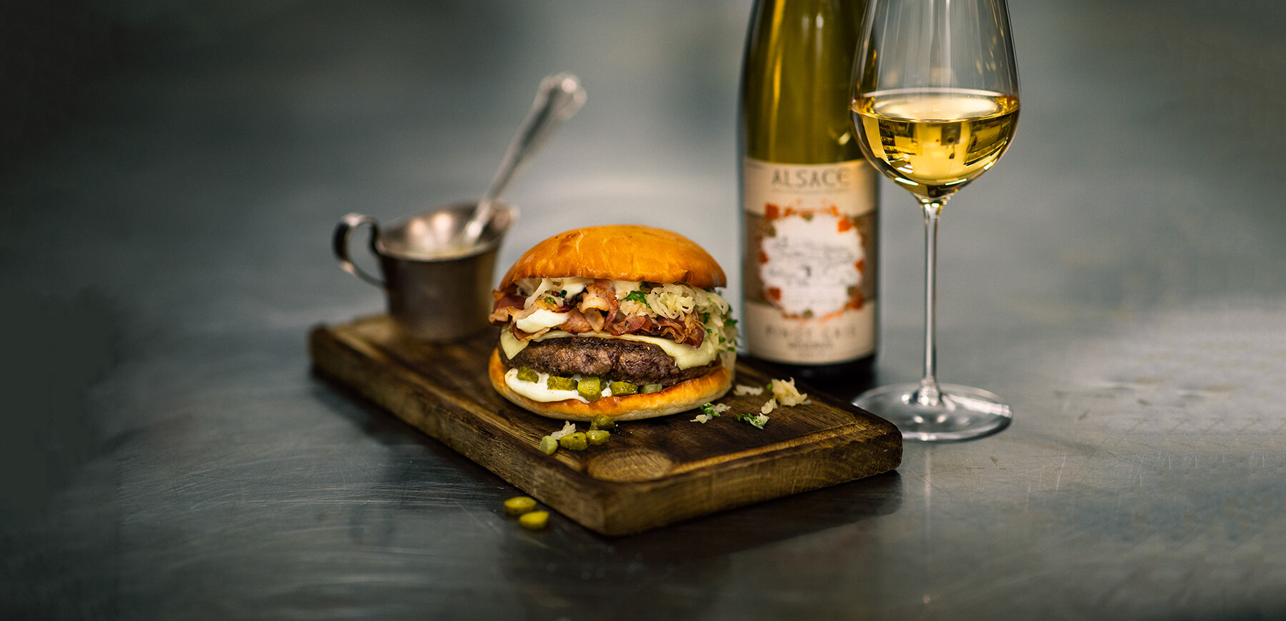 Johan Jureskogs ”Hamburgare Choucroute Garnie”