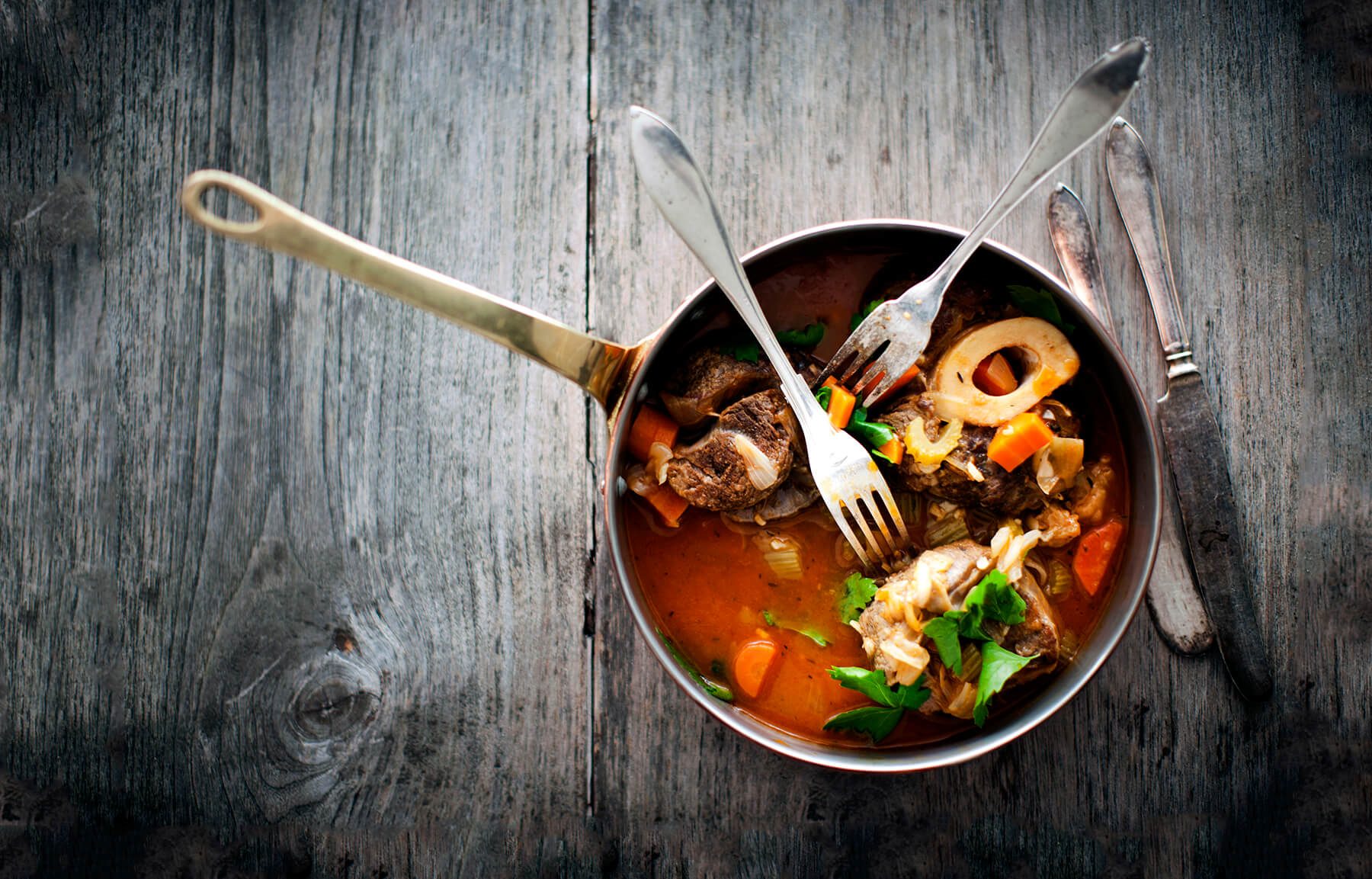 Osso Bucco med potatismos