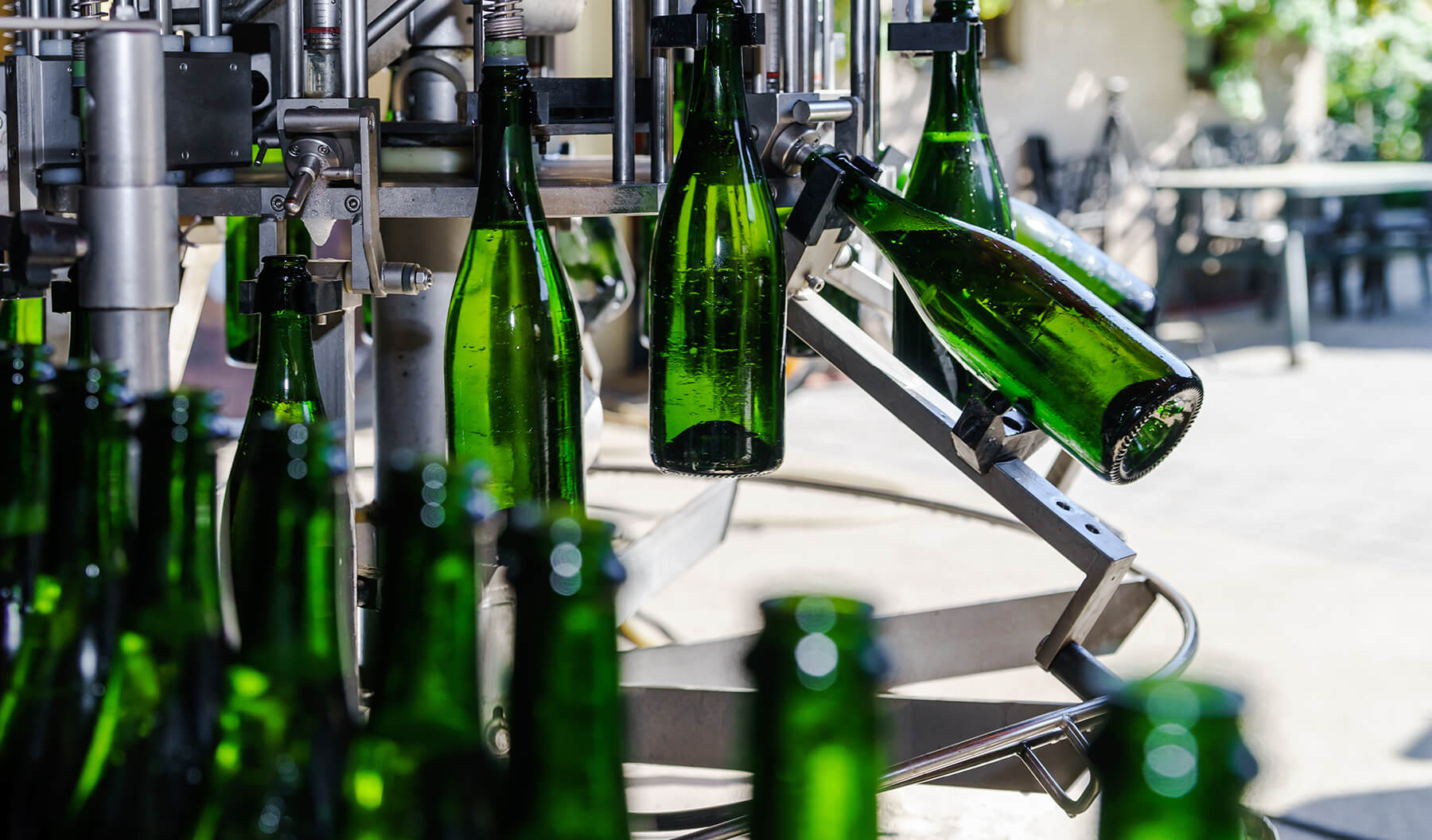 tappningsmaskin för mousserande vin