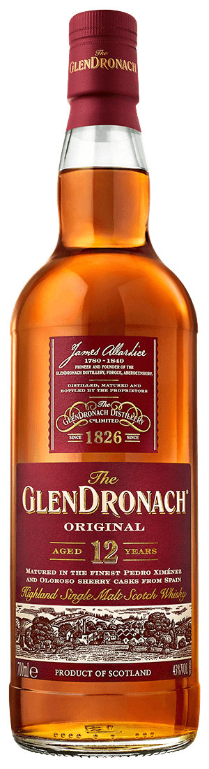 en flaska glendronach 15 festligare