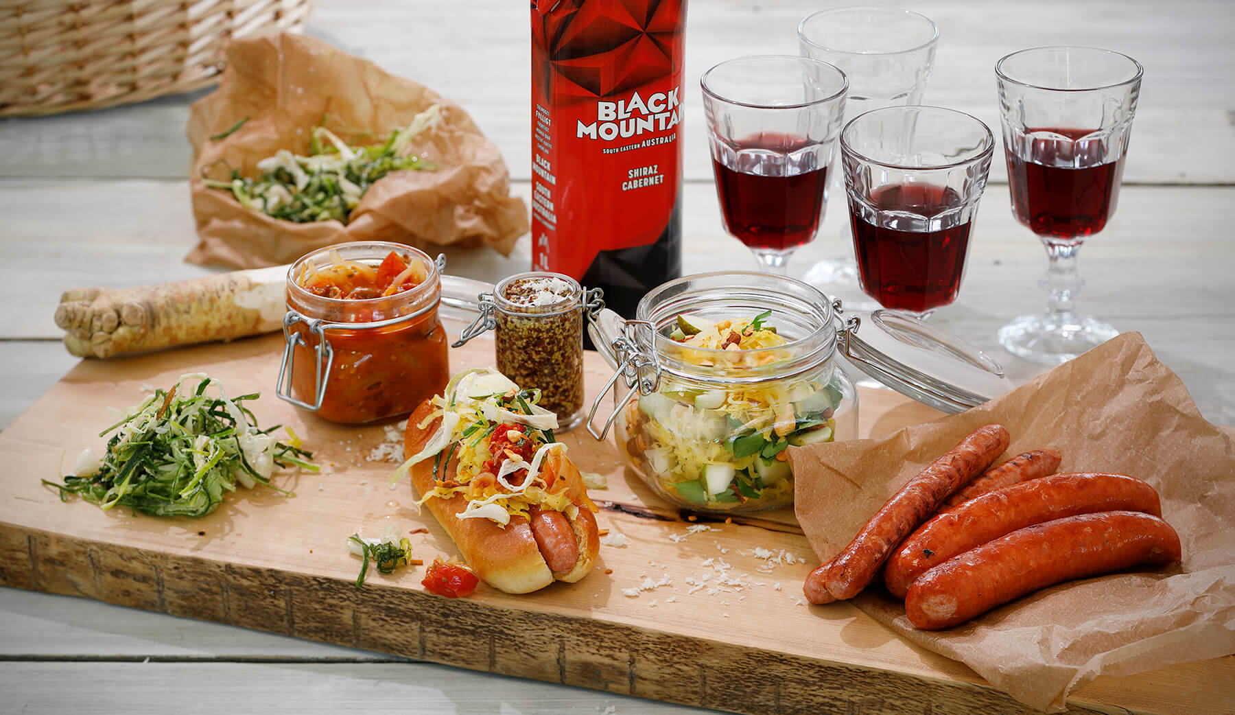 Korvtillbehör för picknick