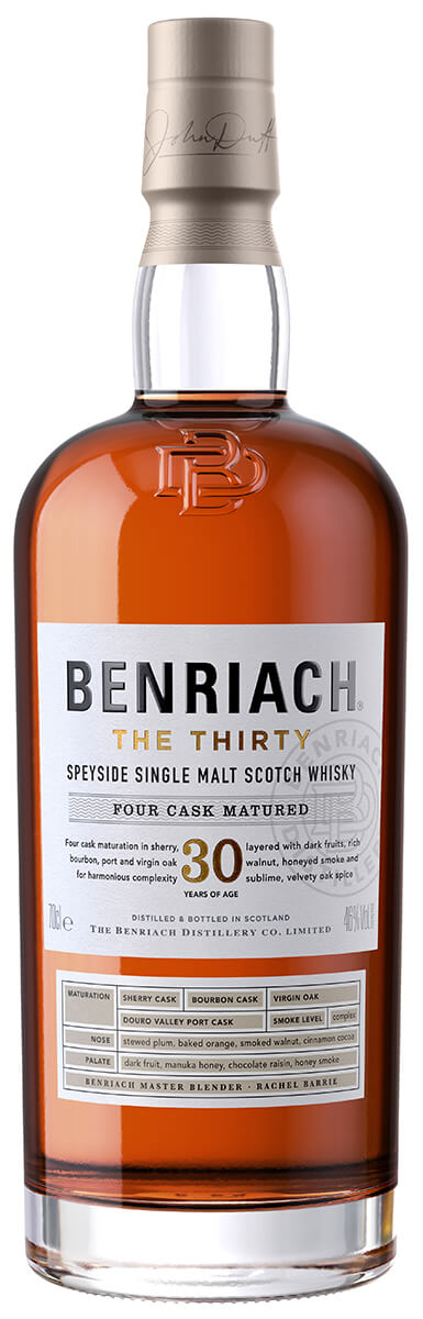 en flaska whisky the thirty benriach