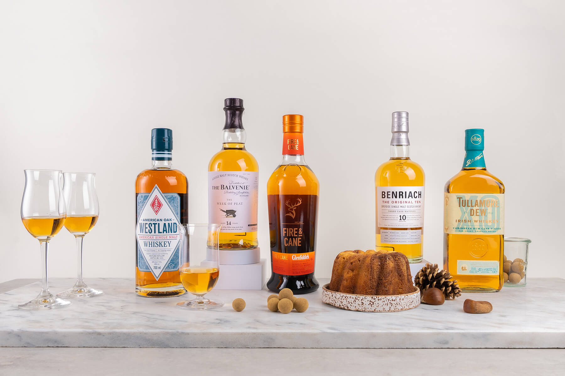 fem flaskor whisky tips på julklapp och present