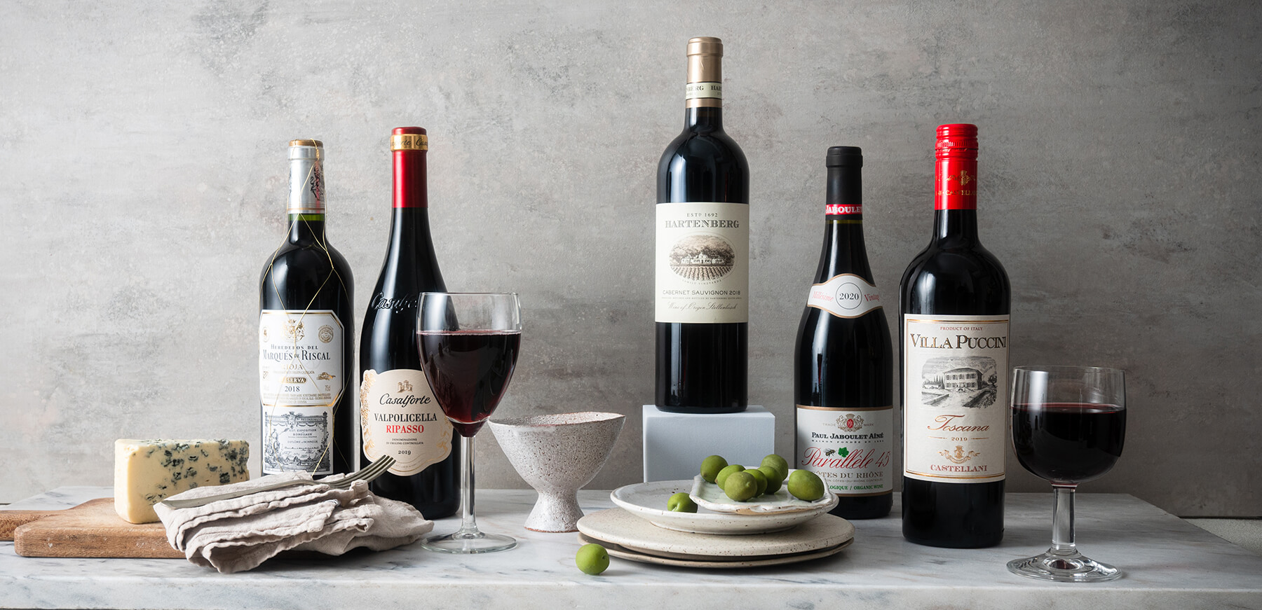 fem röda viner som passar till påskmaten