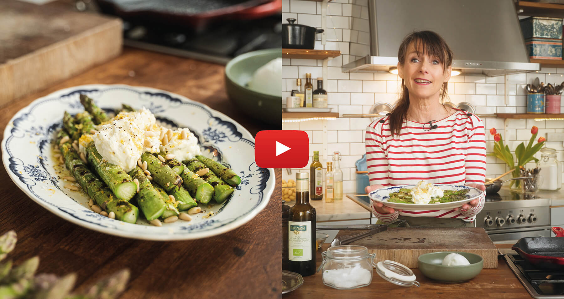 johanna westman fixar grön sparris