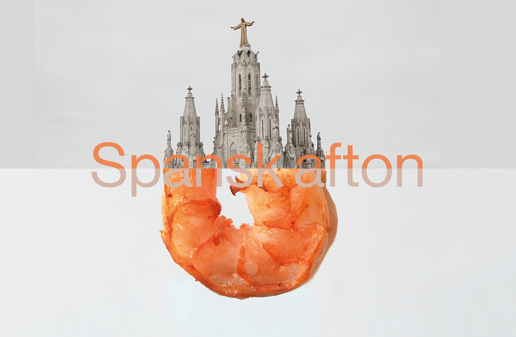 en räka och en kyrka från spanien