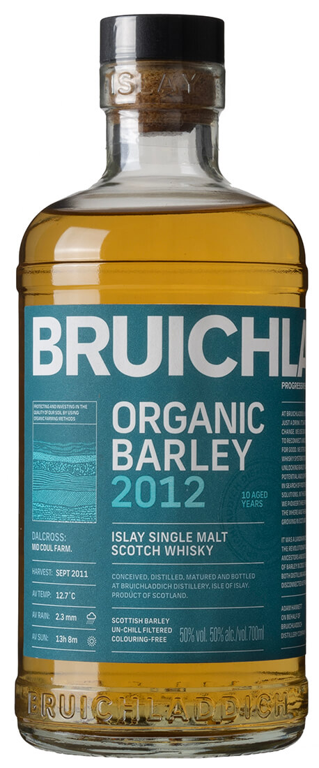 en flaska whisky blå etikett