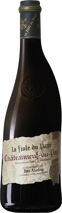 Den förvridna och ”sandblästrade” påveflaskan "La Fiole du Pape", togs fram av Charles Brotte 1952.