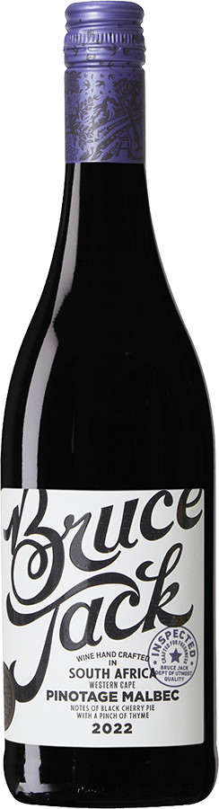 Bruce Jack Lifestyle Pinotage Malbec 2022