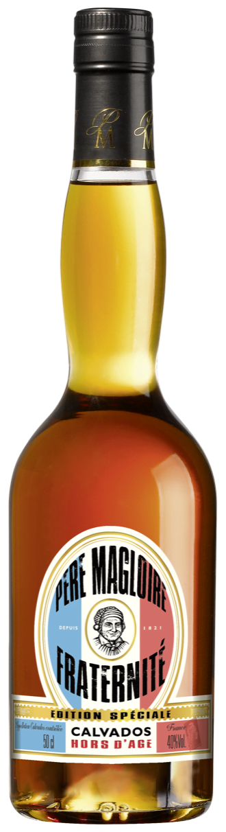 en flaska calvados från magloire