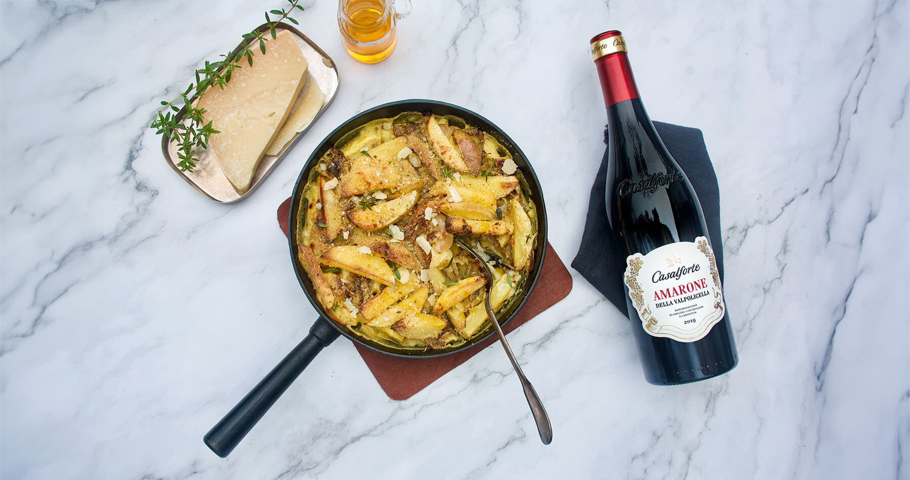 en jansson med amarone på italienska