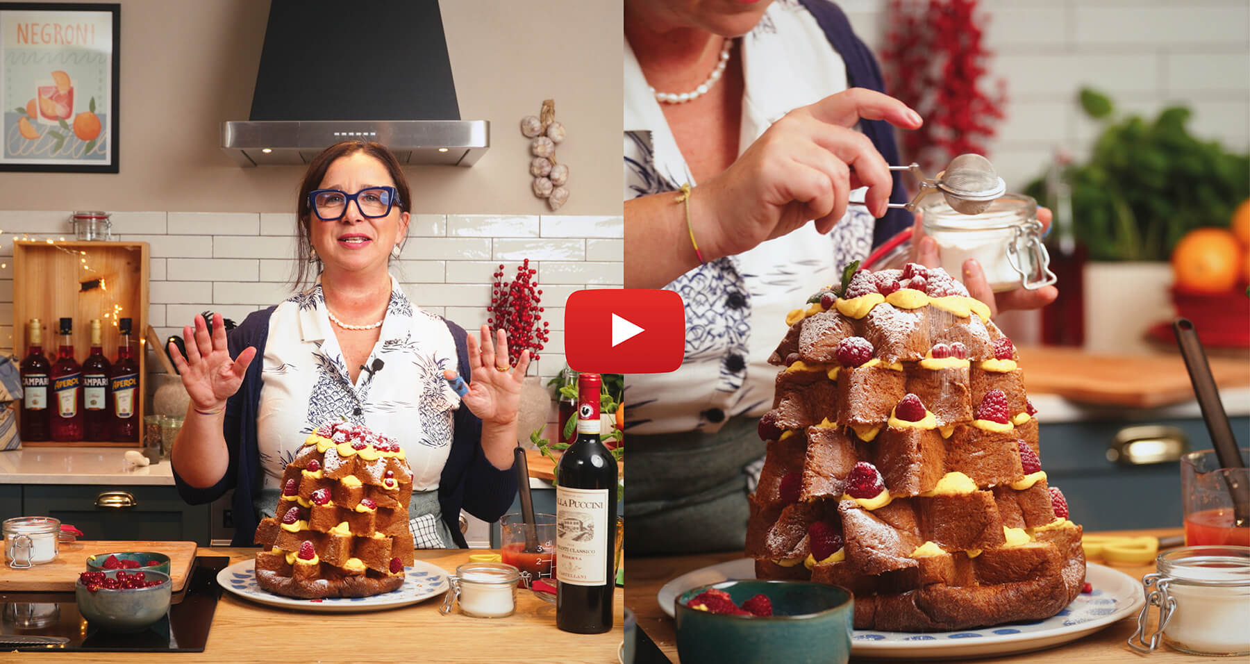 samantha bjuder på en tiramisu som smakar jul