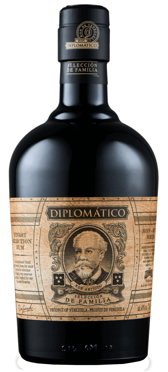 en flaska diplomatico rum famililia