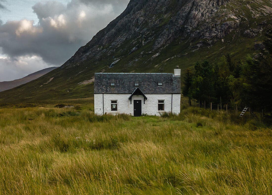 ett litet hus i speyside