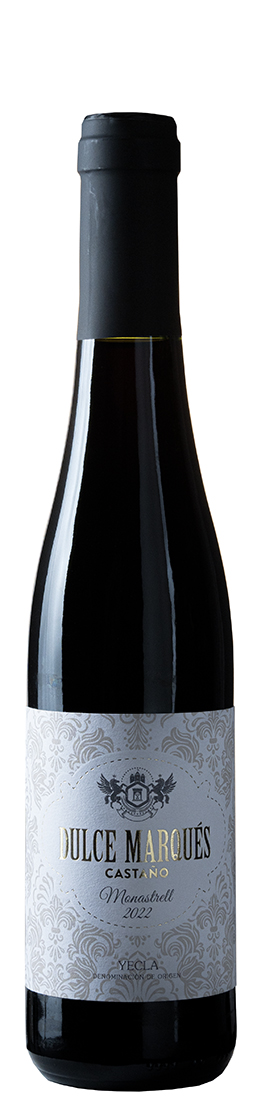 en flaska sött rött vin från spanien