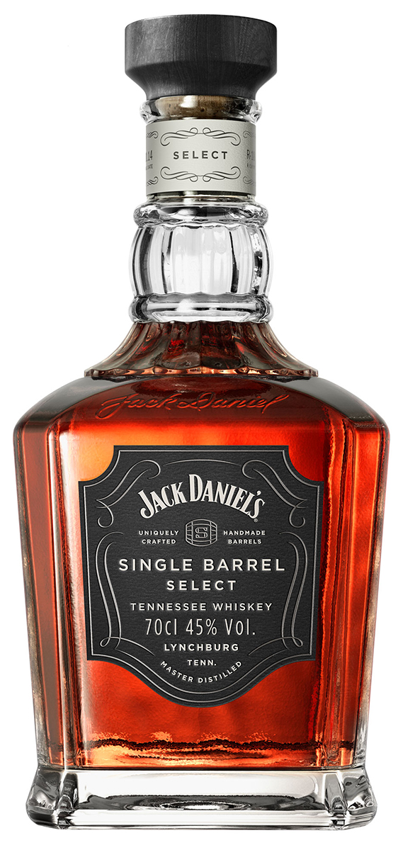 jack daniels whiskey single barrel svart etikett