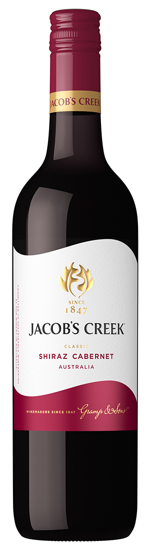 en flaska rött vin jacobs creek